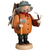 Smoking man Woodsman, 19cm